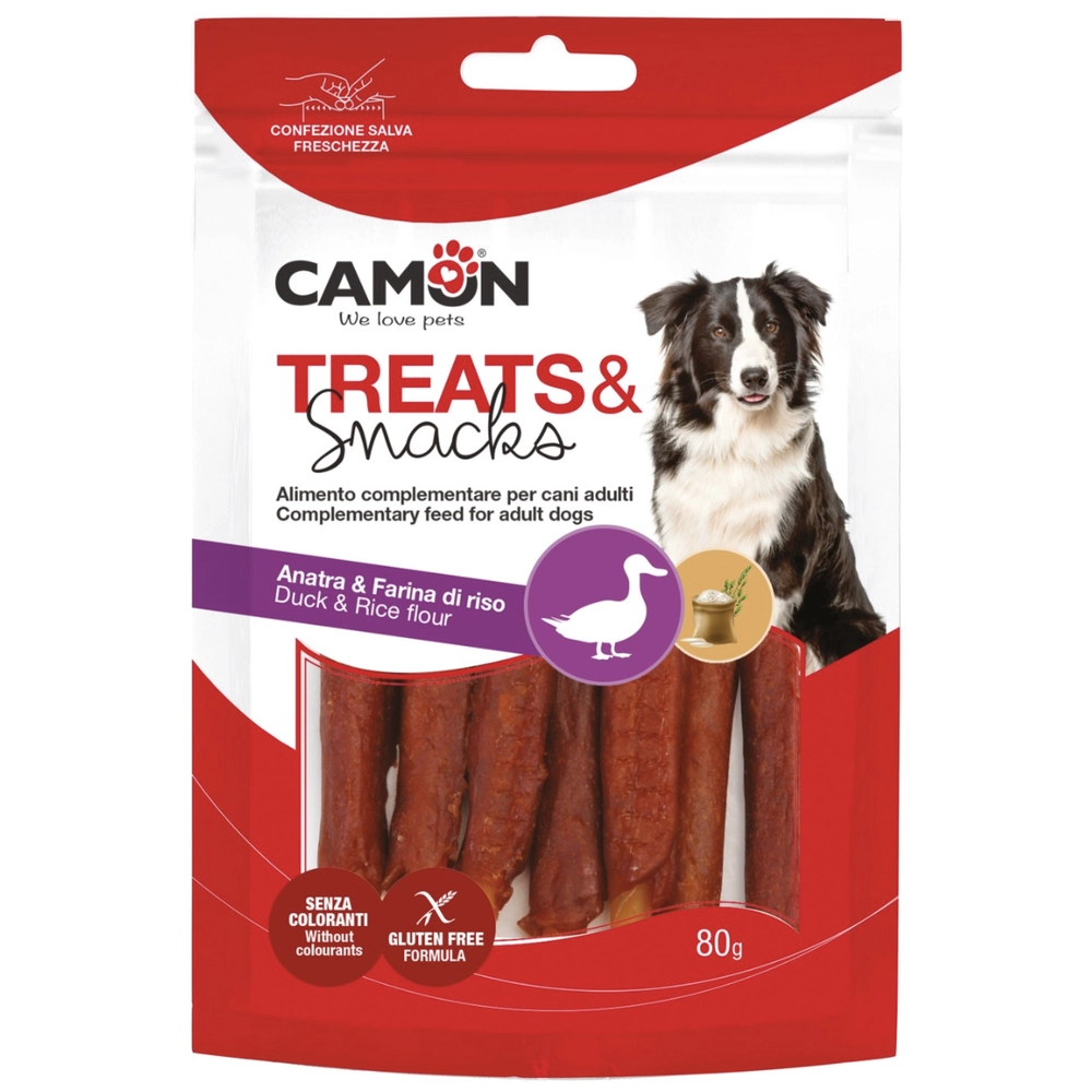 Camon Treats & Snacks Duck & Rice Sticks 