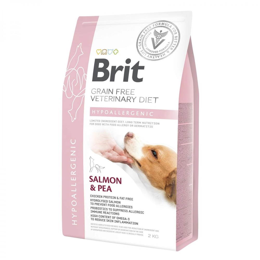 Brit Grain-Free Veterinary Diet Hypoallergenic Salmon & Pea 