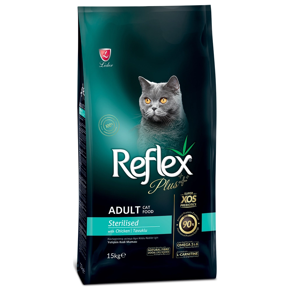 Reflex Plus Sterilised Adult Cat Chicken  - фото 2