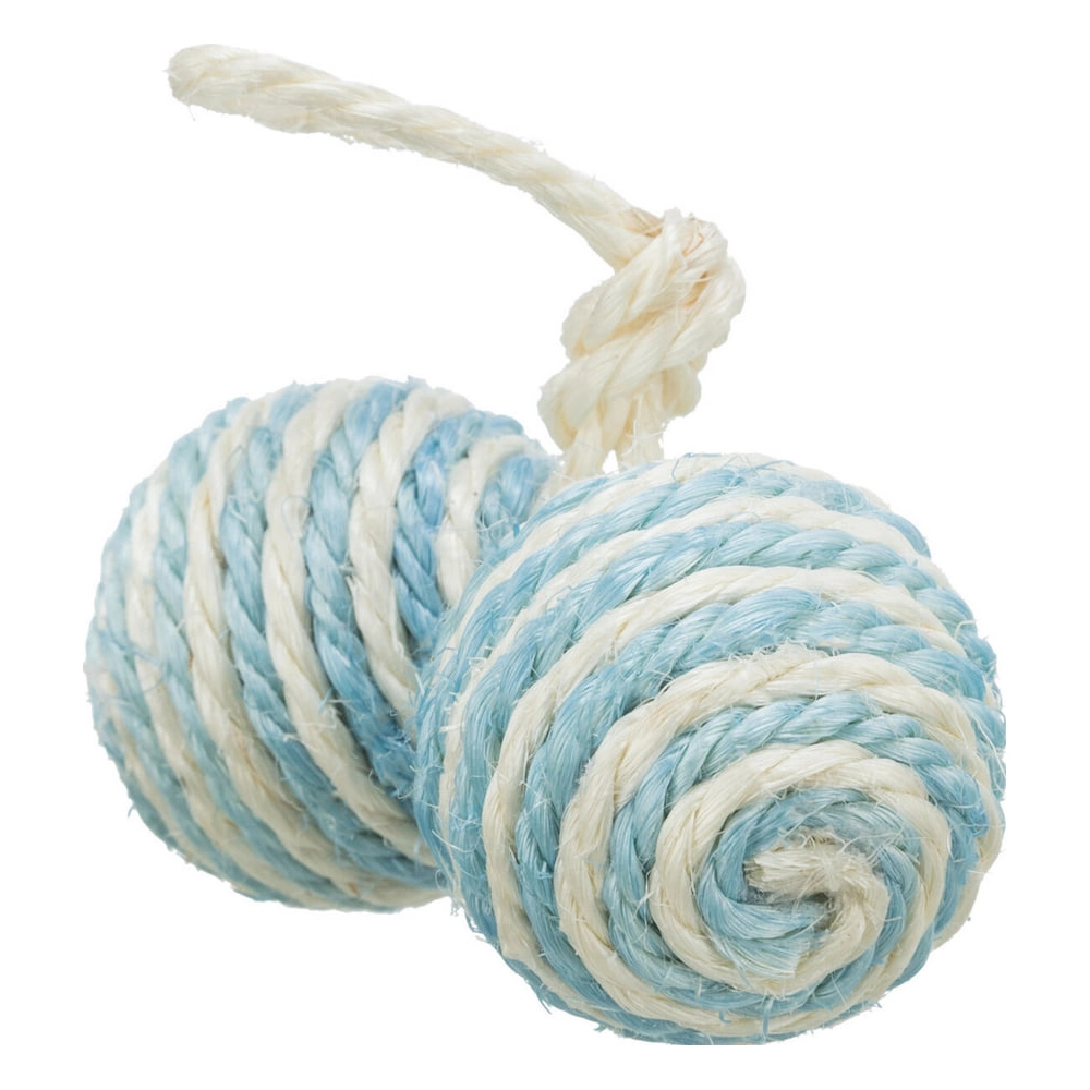 Trixie Sisal Ball з дзвіночком на мотузці 