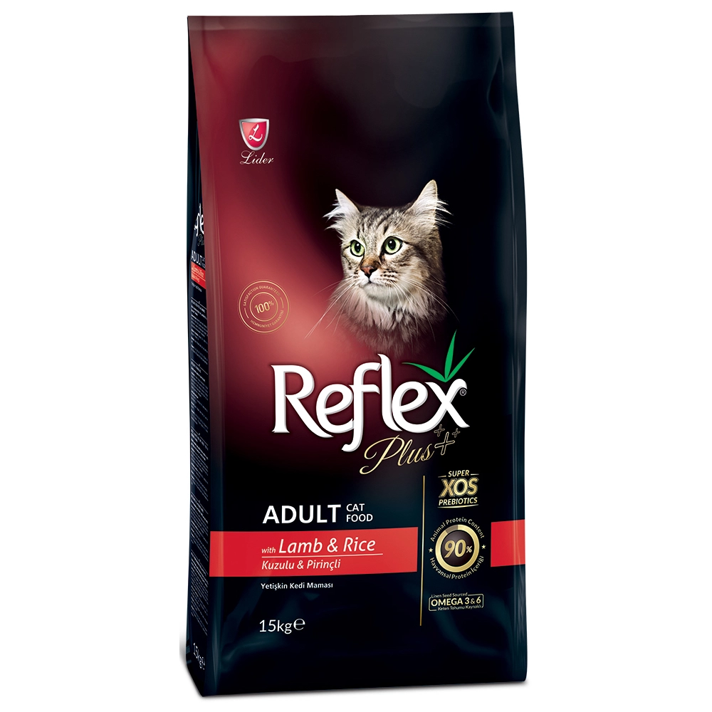 Reflex Plus Adult Cat Lamb & Rice  - фото 2