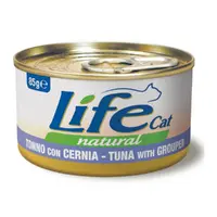 Life Cat Natural Тунец с окунем 