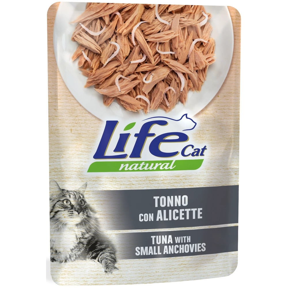 Life Cat Natural Тунець з анчоусами 