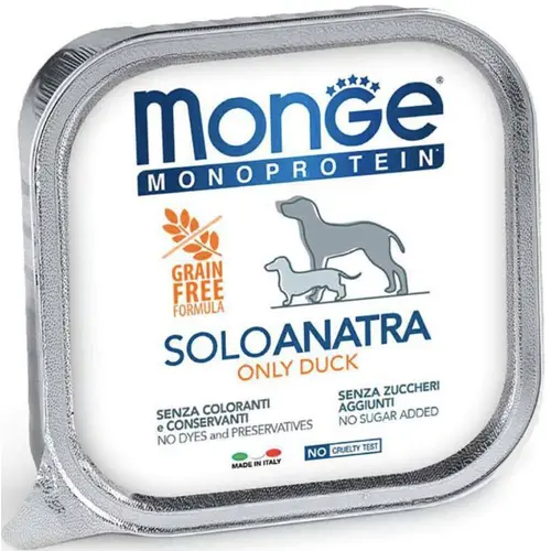 Monge Monoprotein Dog Solo з качкою