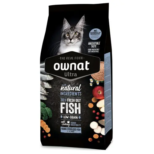 Ownat Ultra Cat Young Sterilized Fish