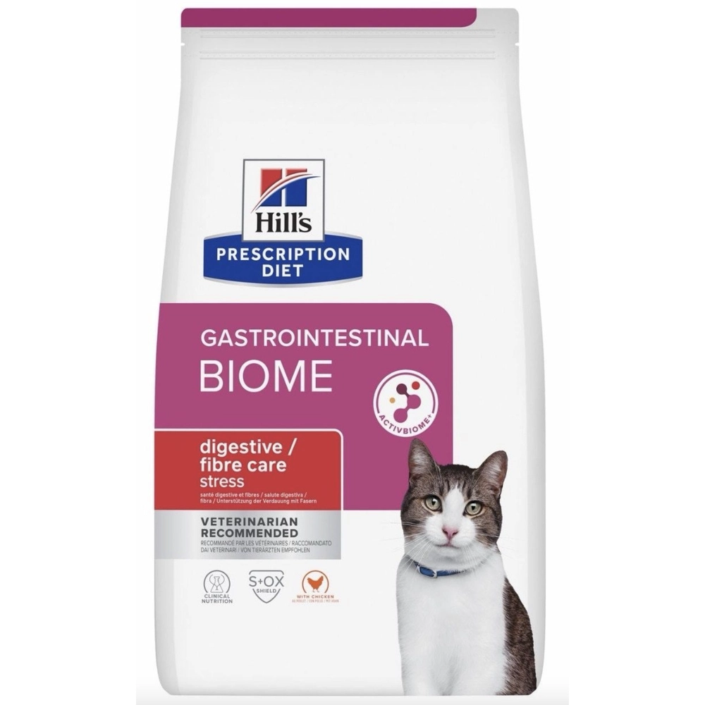 Hills Prescription Diet Feline Gastrointestinal Biome Stress 