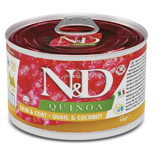 Farmina Dog N&D Grain Free Quinoa Skin&Coat Adult Mini