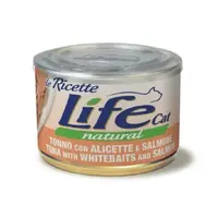 Life Cat Natural Le Ricette Тунець з анчоусами та лососем