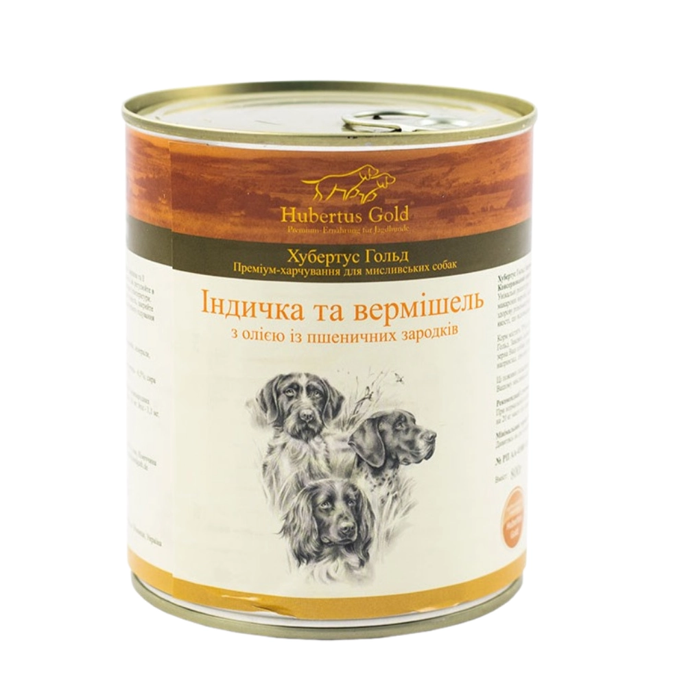 Hubertus Gold Індичка та вермішель 