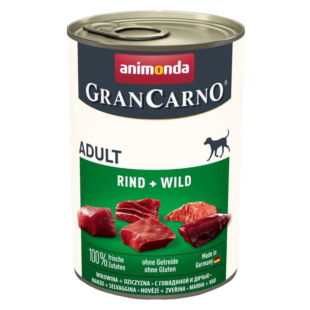 Animonda GranCarno Adult Beef + Game 