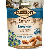 Carnilove Crunchy Snack з лососем та чорницею