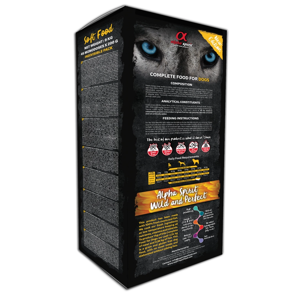Alpha Spirit Semimoist Free Range Poultry  - фото 2