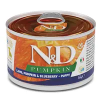 Farmina Dog N&D Grain Free Pumpkin Lamb&Blueberry Puppy Mini