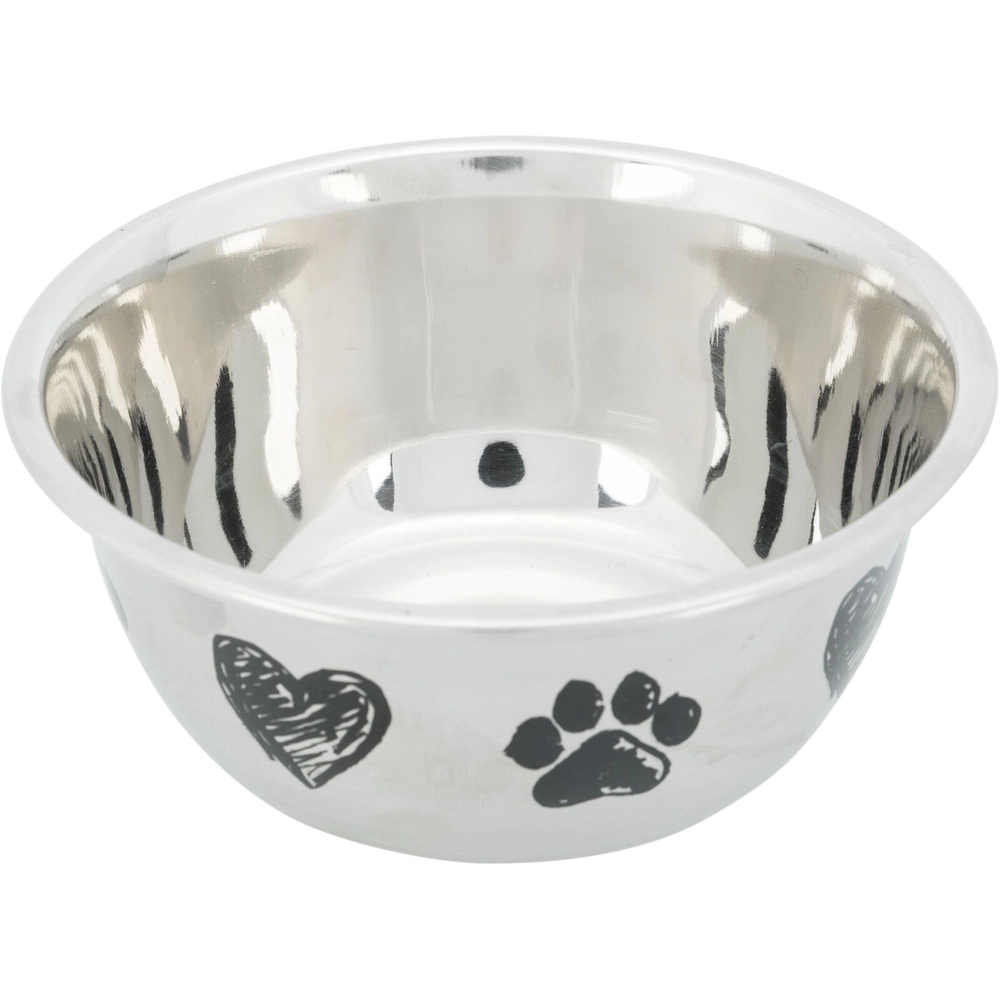 Trixie Stainless Steel Bowl Сердечка 