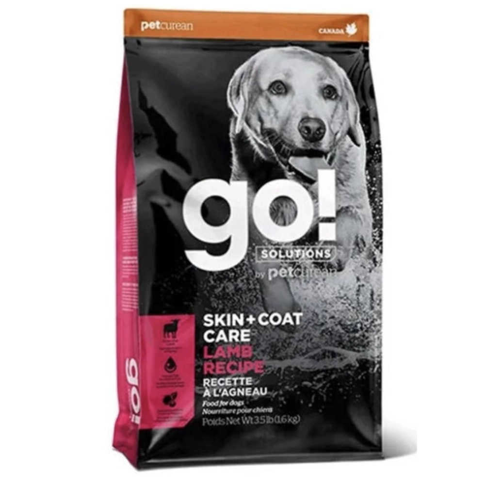 GO! SKIN + COAT Lamb Recipe with grain dog formula  