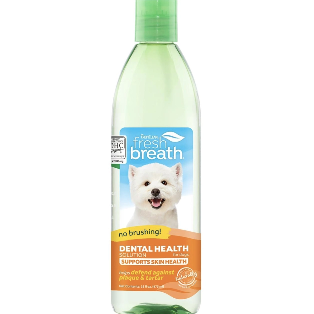 Tropiclean Fresh Breath Dental Health +Supports Skin Health 