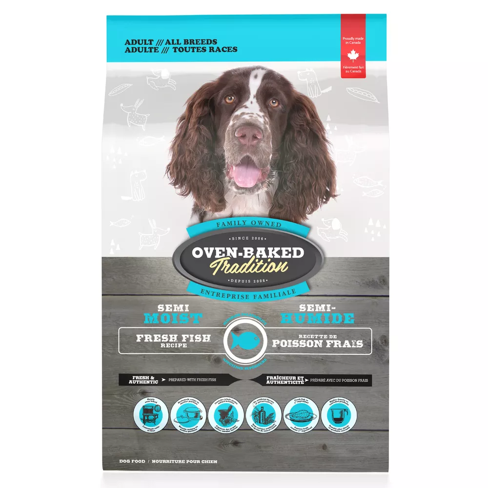 Oven-Baked Tradition Semi-Moist Dog з рибою 