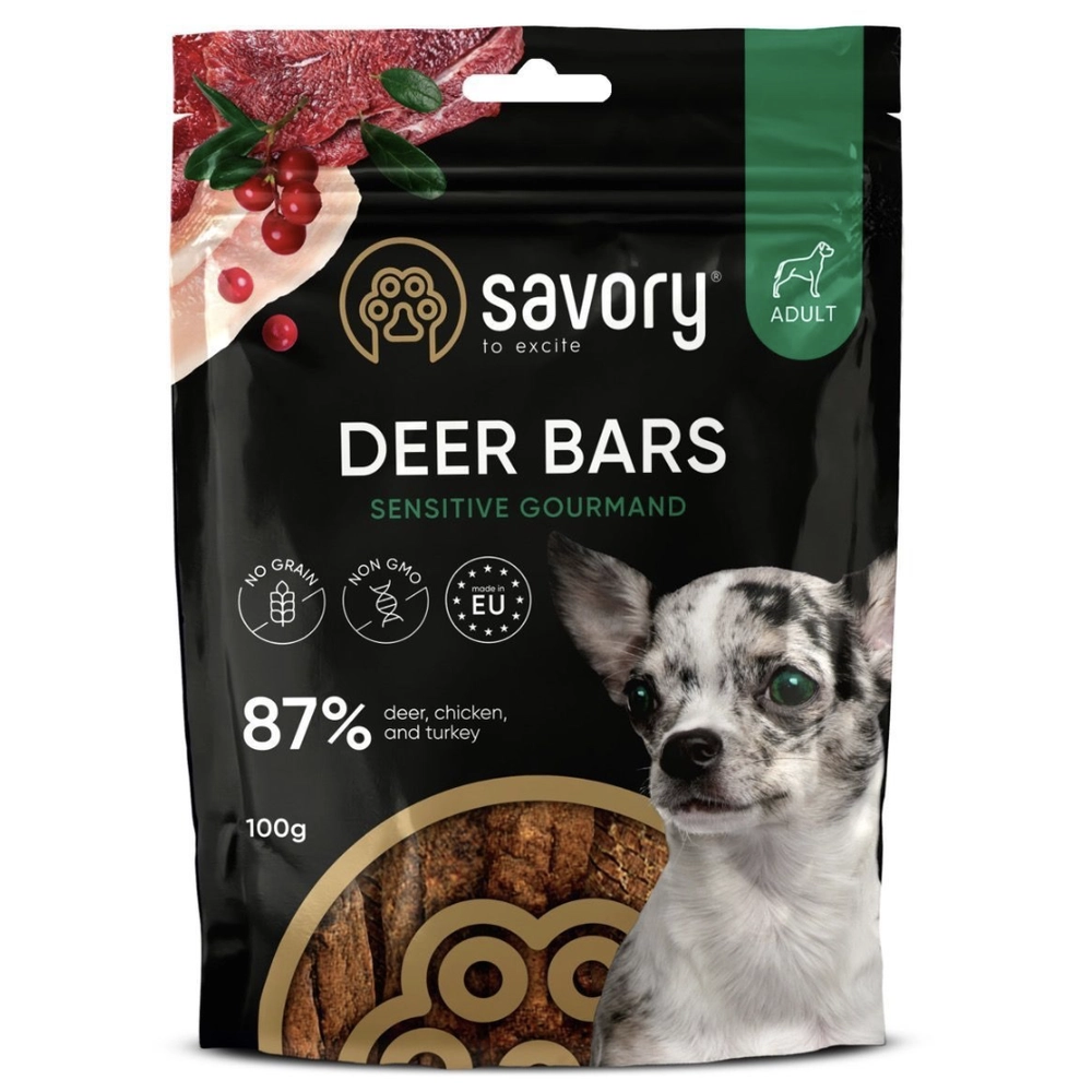 Savory Deer Bars with Venison 