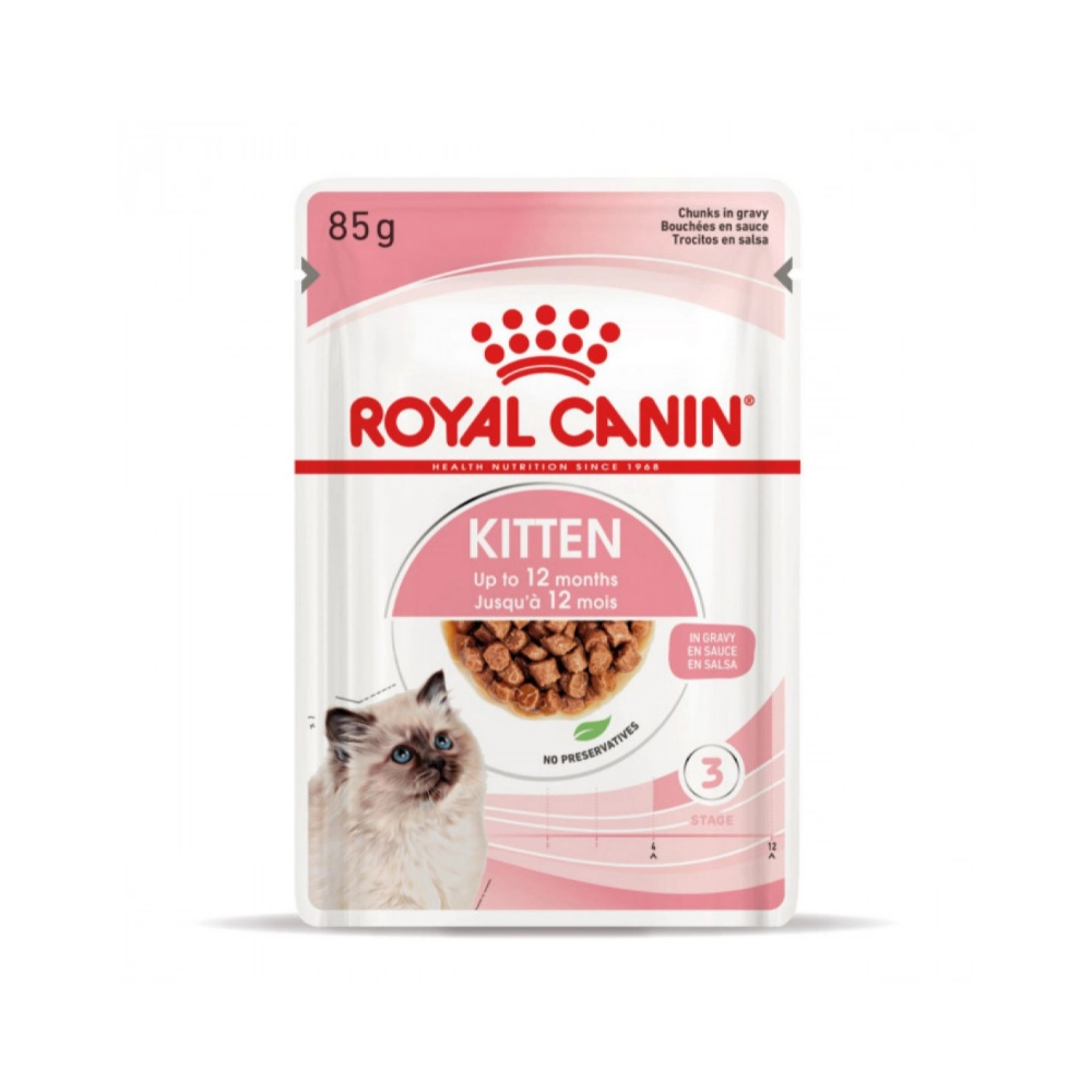 Royal Canin Kitten Chunks in gravy 