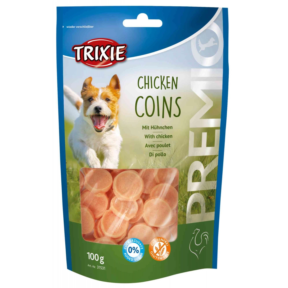 Trixie Premio Chicken Coins 