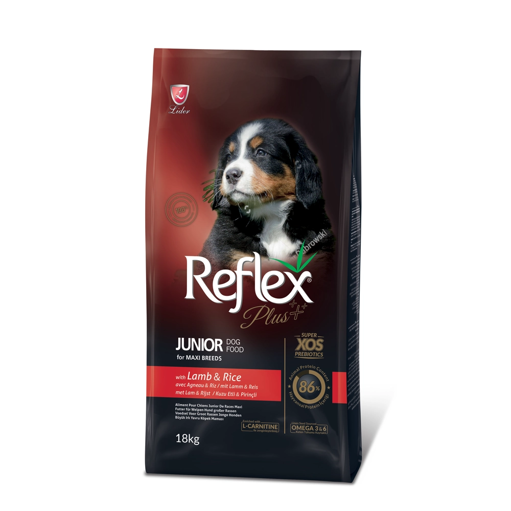  Reflex Plus Junior Maxi Breeds Lamb & Rice  