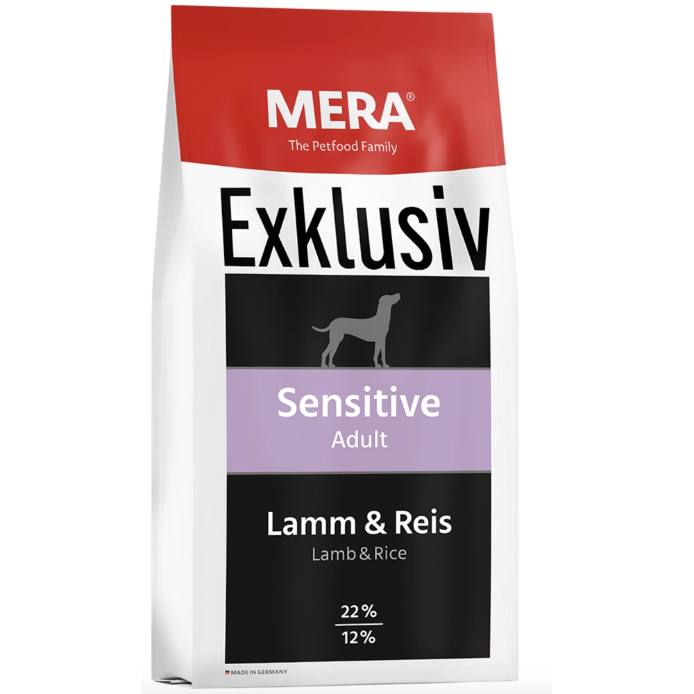 Mera Exclusiv Sensitive Adult Lamm & Reis 