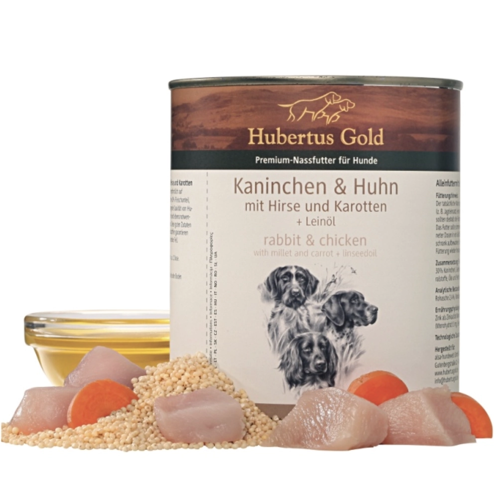 Hubertus Gold Rabbit & Chicken 
