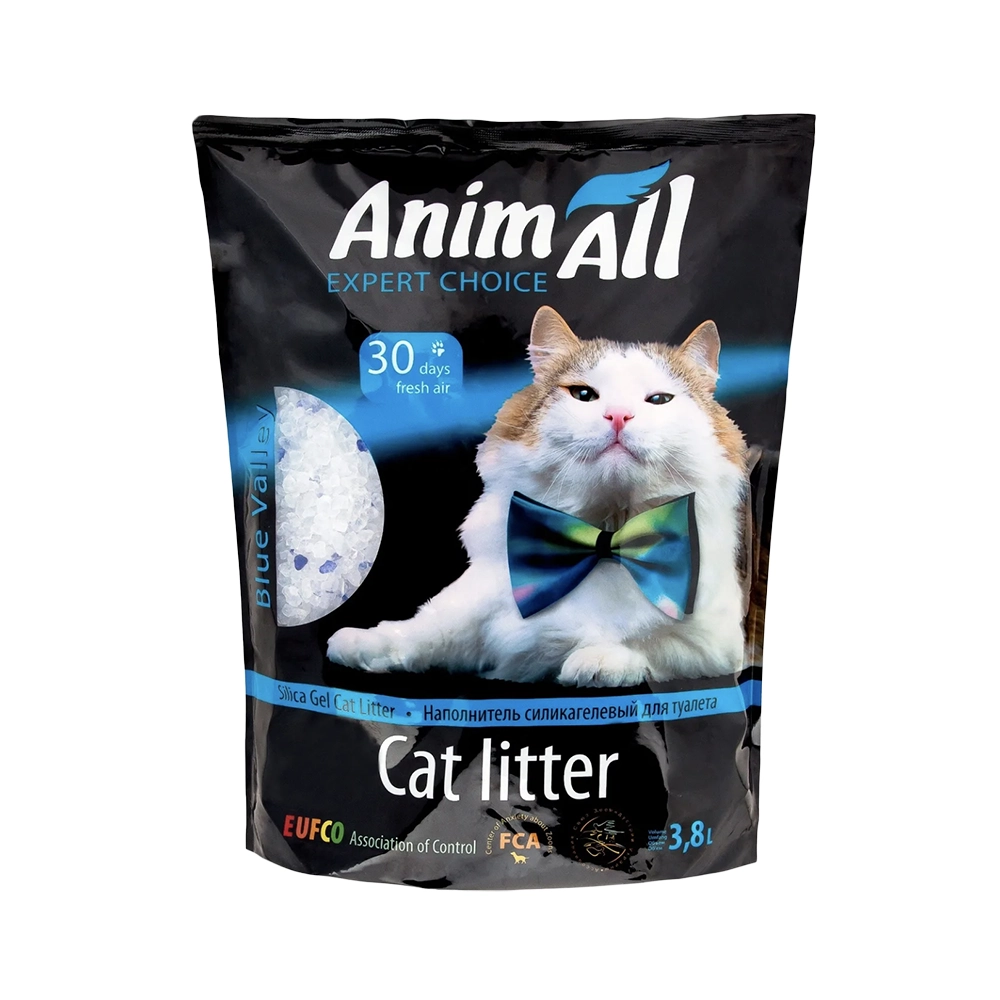 AnimAll Silica Gel Cat Litter Blue Valley 
