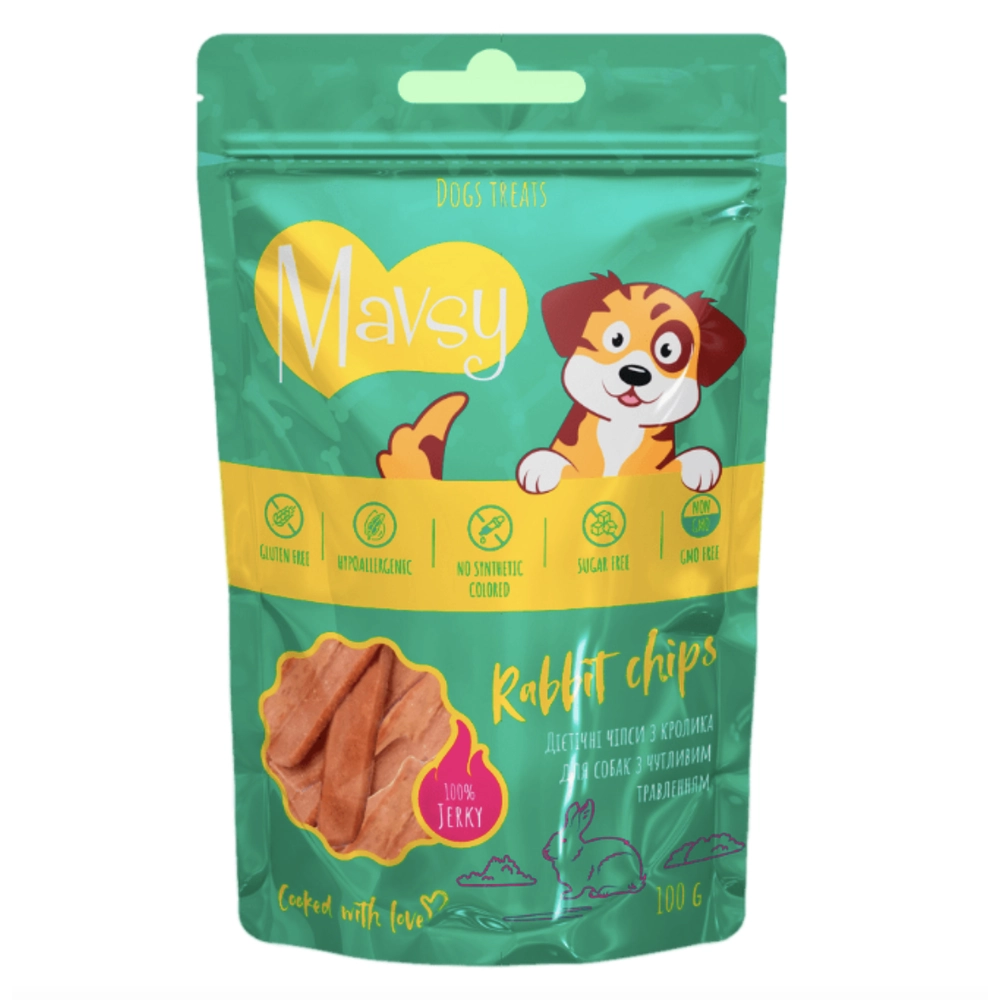 Mavsy Dried Rabbit Chip 