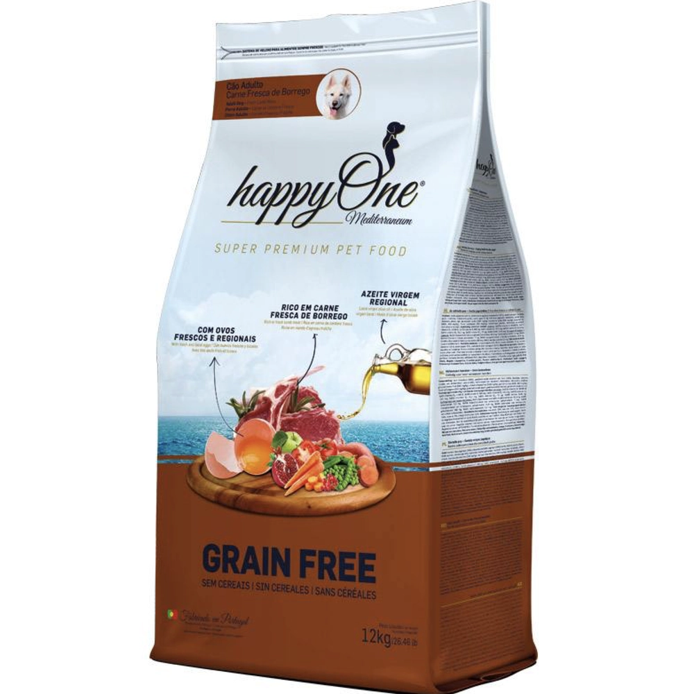 HappyOne Mediterraneum Grain Free Adult Fresh Lamb  - фото 2