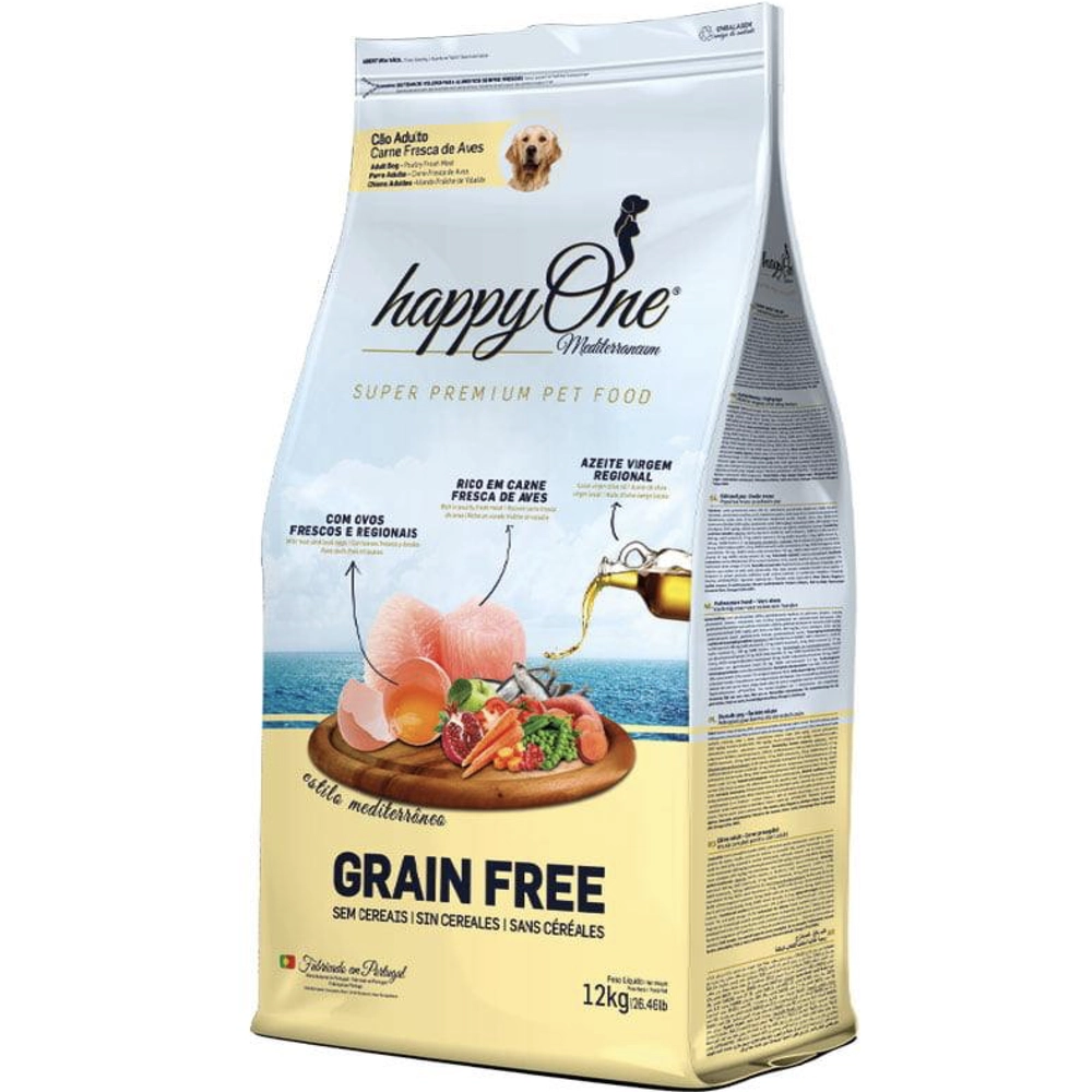 HappyOne Mediterraneum Grain Free Adult Fresh Meat  - фото 2