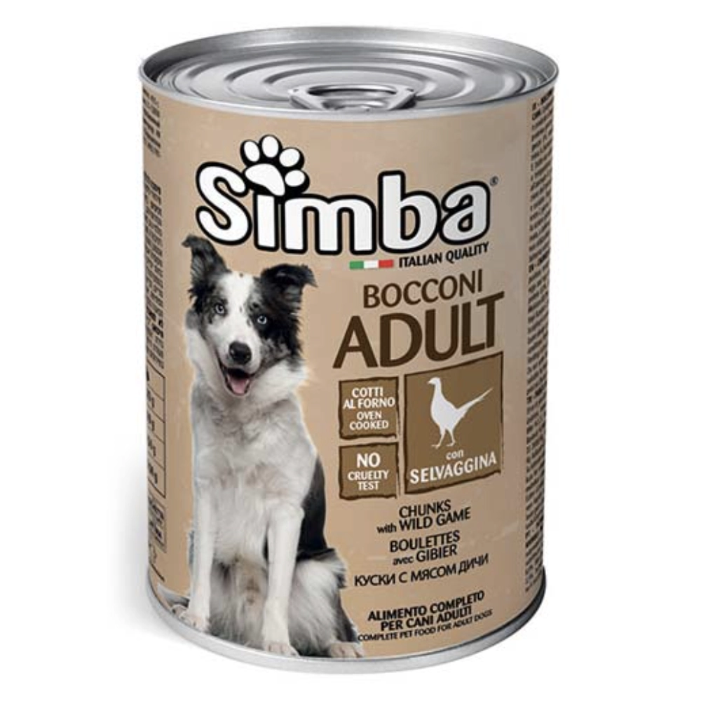 Monge Simba Dog Wet с дичью 