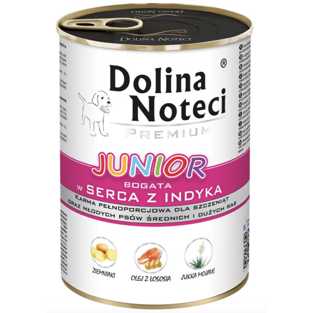 Dolina Noteci Premium Junior rich in Turkey hearts 