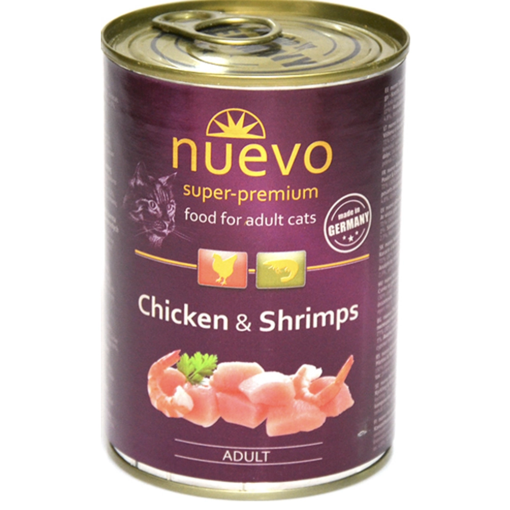 Nuevo Cat Adult Chicken & Shrimps 