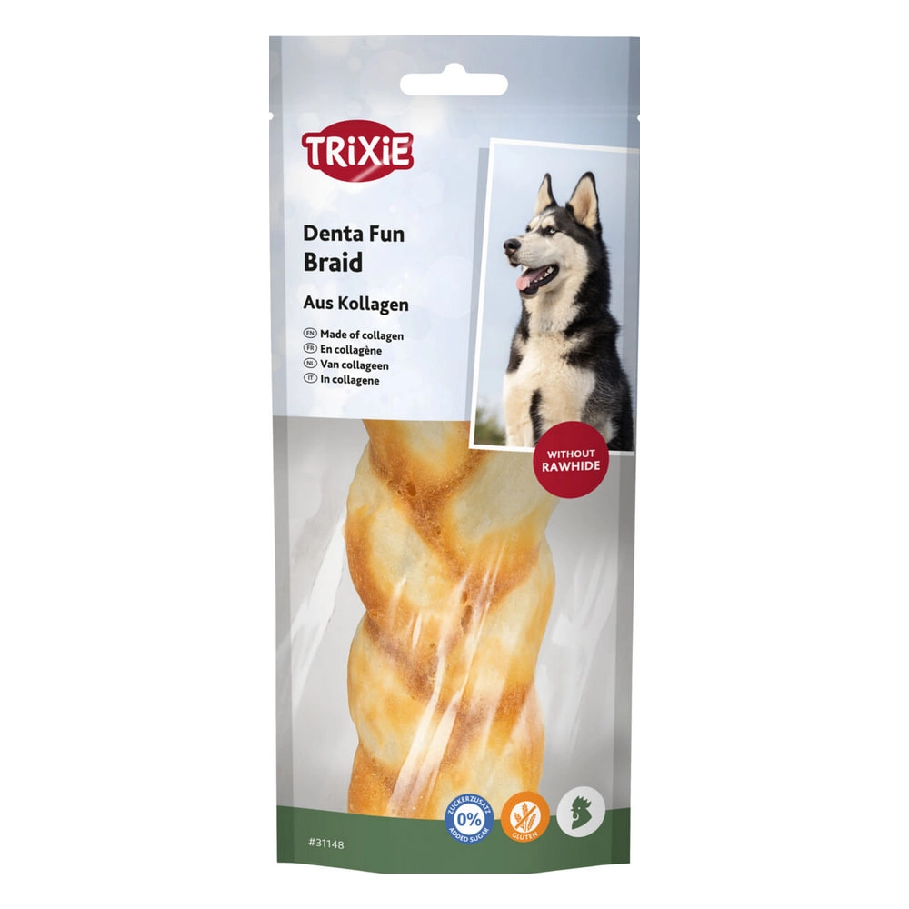 Trixie Denta Fun Braid Chicken & Collagen 