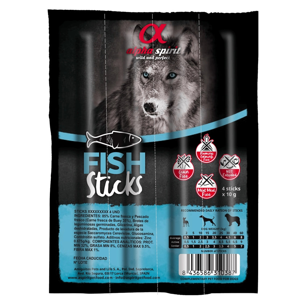 Alpha Spirit Fish Sticks 