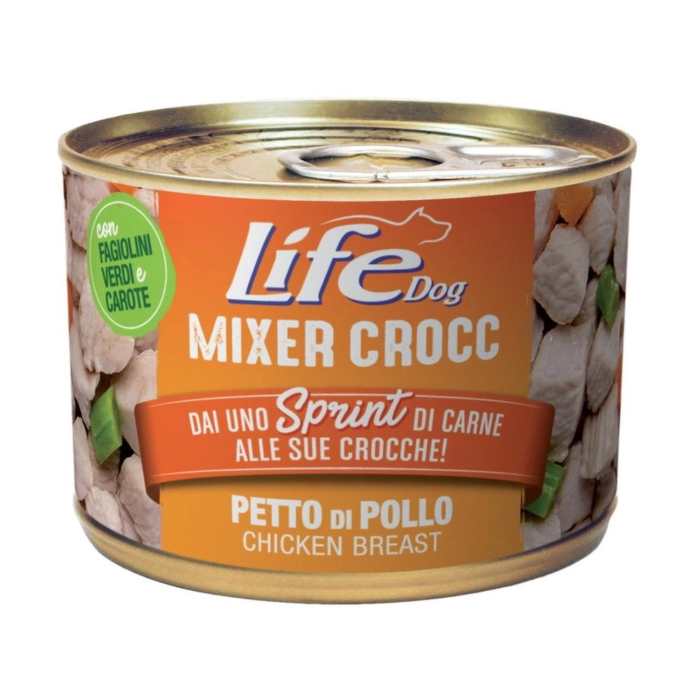 Life Dog Mixer Crocc Куряча грудка 