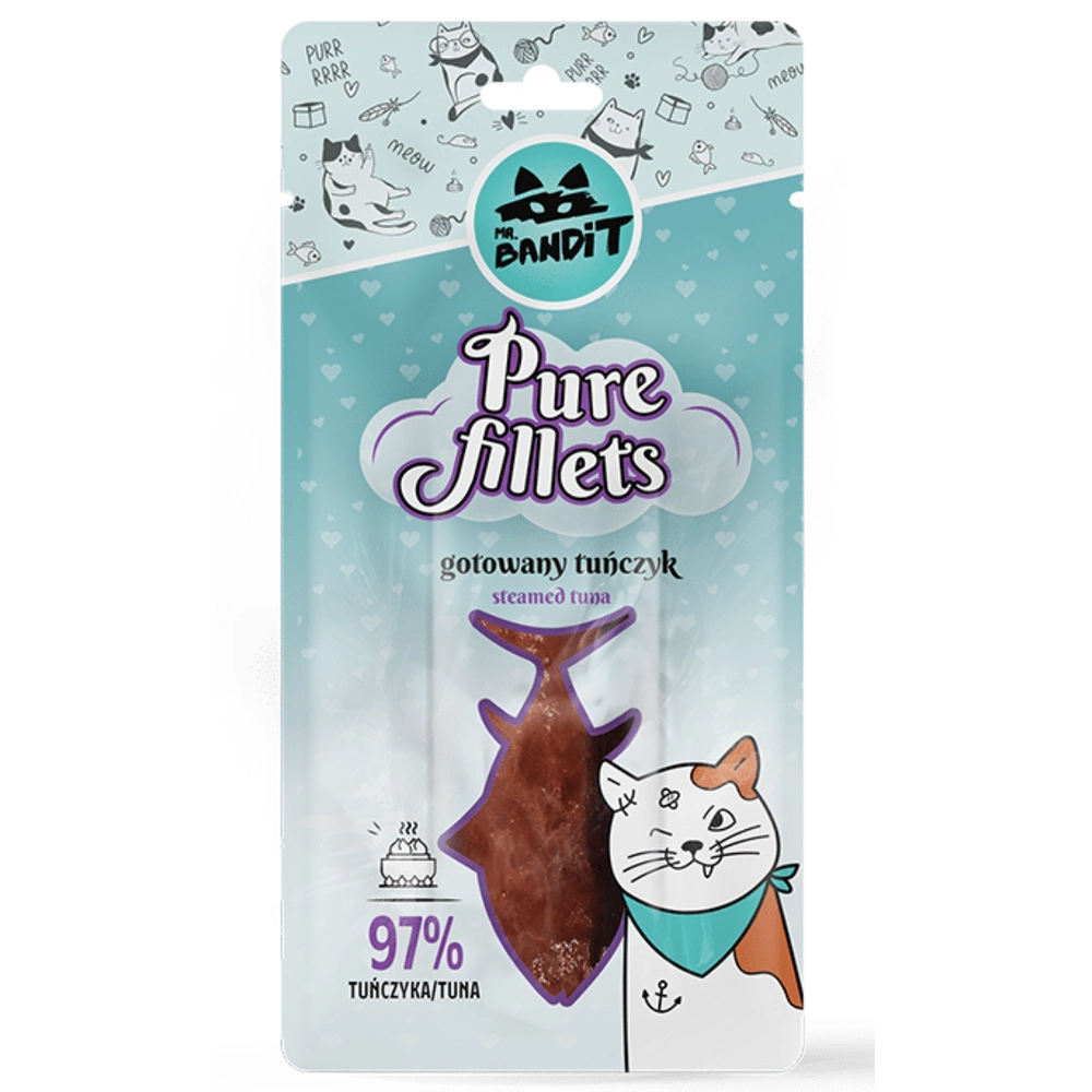 Mr.Bandit Cat Pure Fillets Steamed Tuna 