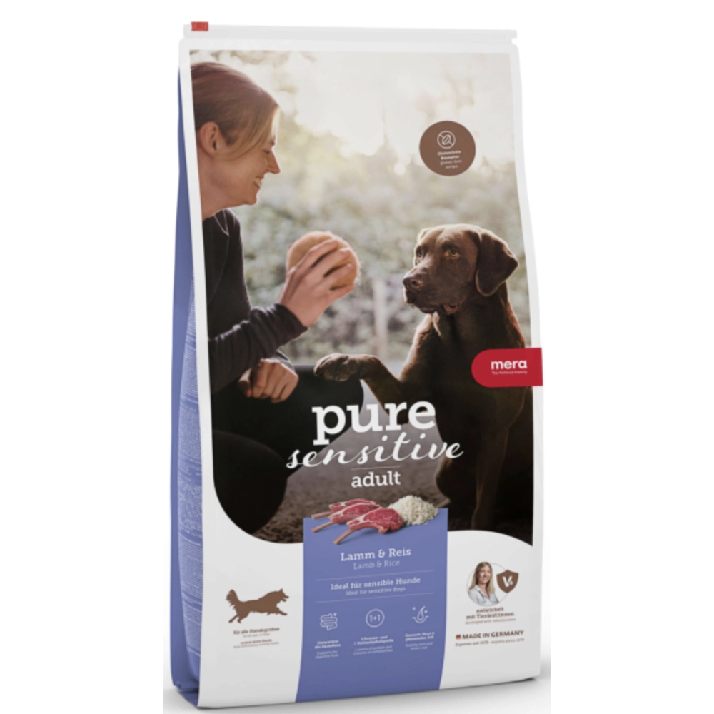 Mera Pure Sensitive Adult Lamm & Reis 