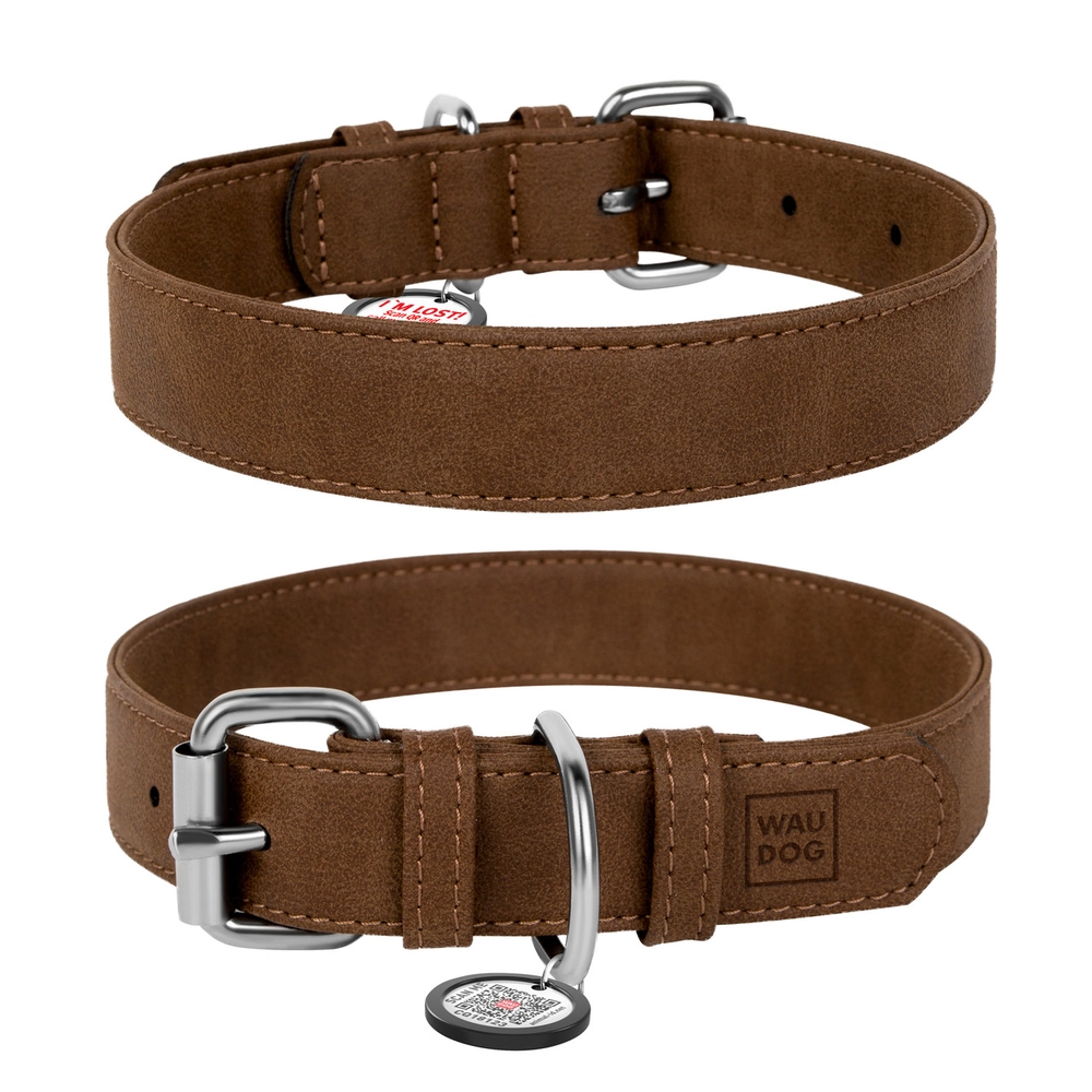 WAUDOG Eco Collar с QR-паспортом 