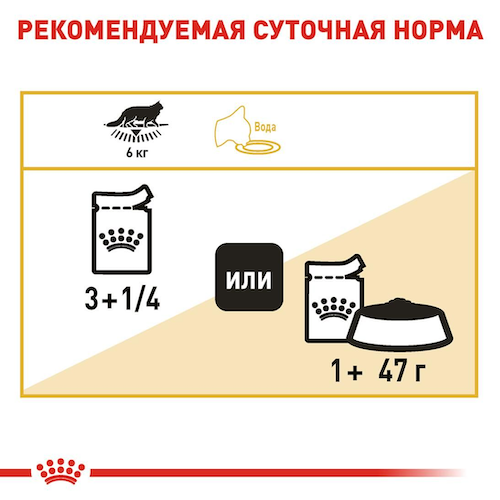 Нормы кормления Royal Canin Maine Coon Adult Gravy - фото 1