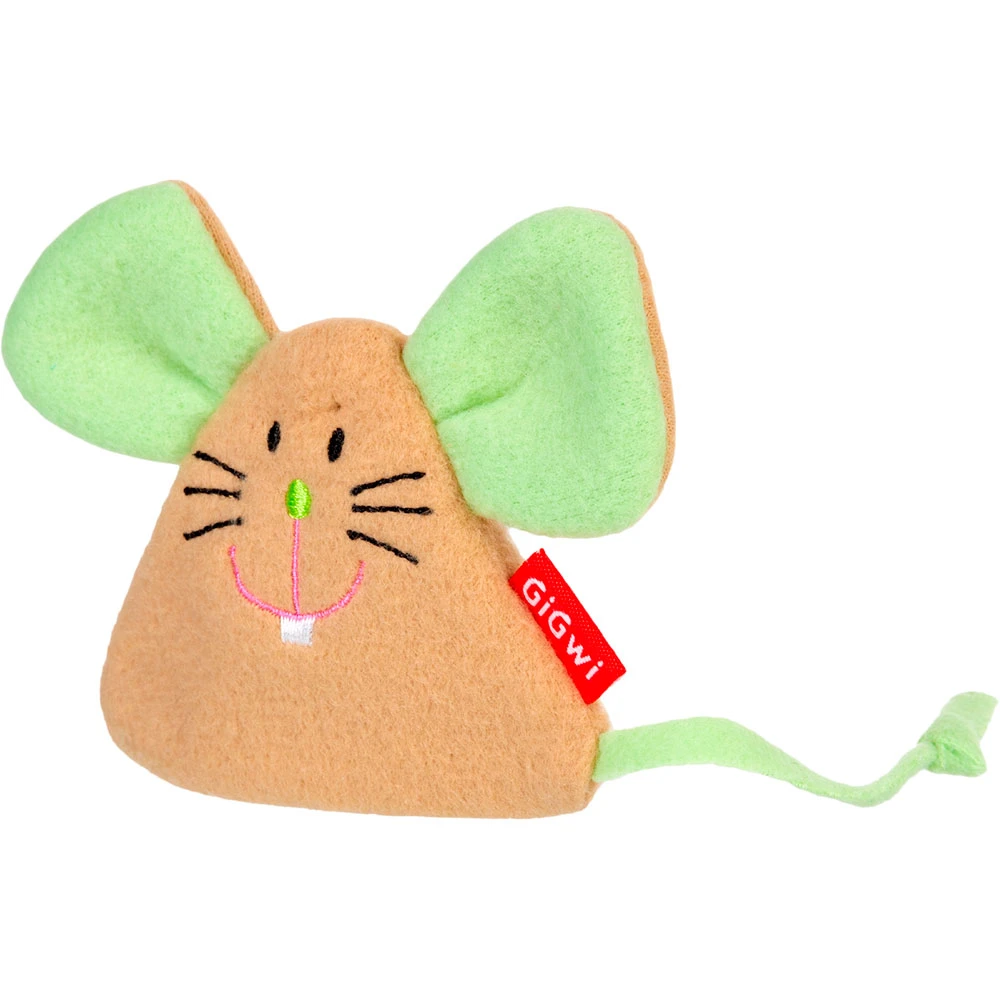 GiGwi Catch & Scratch Мышка с кошачьей мятой